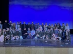 حضور کاظم نظری در جمع گروه اجرایی نمایش لیلی و مجنون
