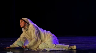 اجرای نمایش لیلی و مجنون در اردبیل/ عکاس: محمدرضا باوفا