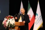 استاد علی نصیریان در همایش تجلیل از نامداران اردبیل/عکاس: طاهر حضرتی