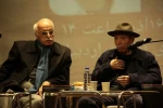 نشست انتقال تجربه در اردبیل با حضور استاد علی نصیریان و استاد داریوش مودبیان