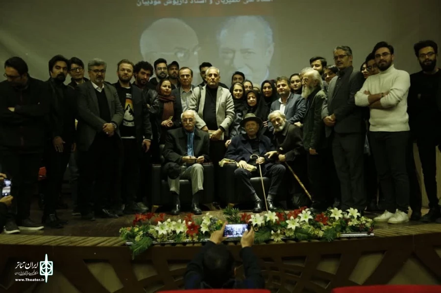 نشست انتقال تجربه در اردبیل با حضور استاد علی نصیریان و استاد داریوش مودبیان