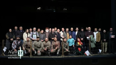در تالار ناظرزاده کرمانی:

مسئولان و هنرمندان تئاتر استان اردبیل به تماشای نمایش «1320» نشستند