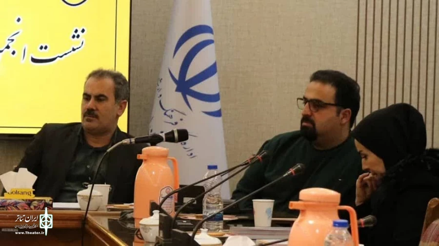 نشست نمایندگان انجمن هنرهای نمایشی استان اردبیل/ عکاس: محمدرضا باوفا