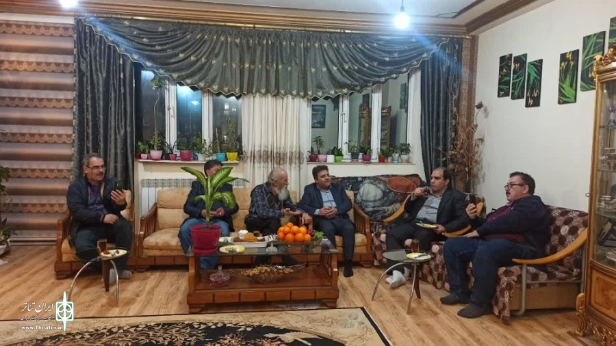 دیدار با هنرمندان پیشکسوت تئاتر اردبیل