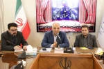 نشست هنرمندان تئاتر با مدیرکل ارشاد اردبیل/ عکاس: ولی الله ارجمند