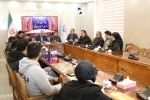 نشست هنرمندان تئاتر با مدیرکل ارشاد اردبیل/ عکاس: ولی الله ارجمند