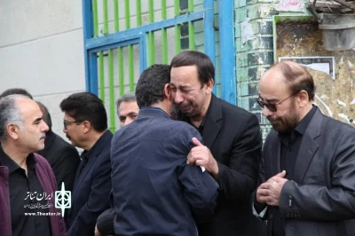 وداع اهالی هنر اردبیل با زنده یاد رحیم پرواسی/ عکاس: شهزاد رعبی