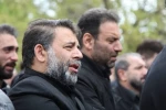 وداع اهالی هنر اردبیل با زنده یاد رحیم پرواسی/ عکاس: شهزاد رعبی