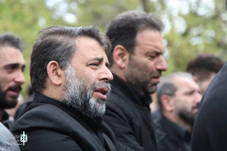 وداع اهالی هنر اردبیل با زنده یاد رحیم پرواسی/ عکاس: شهزاد رعبی