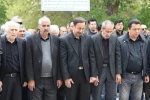 وداع اهالی هنر اردبیل با زنده یاد رحیم پرواسی/ عکاس: شهزاد رعبی