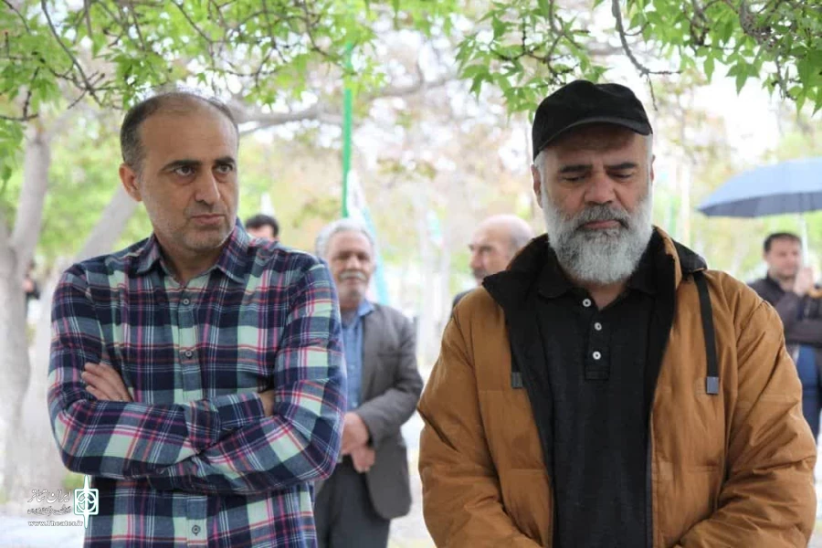 وداع اهالی هنر اردبیل با زنده یاد رحیم پرواسی/ عکاس: شهزاد رعبی