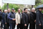 وداع اهالی هنر اردبیل با زنده یاد رحیم پرواسی/ عکاس: شهزاد رعبی