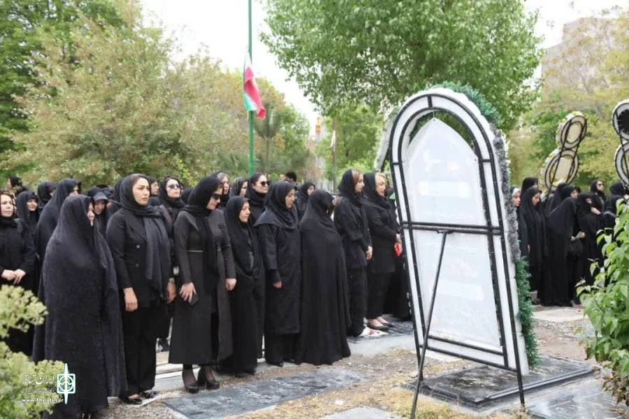 وداع اهالی هنر اردبیل با زنده یاد رحیم پرواسی/ عکاس: شهزاد رعبی