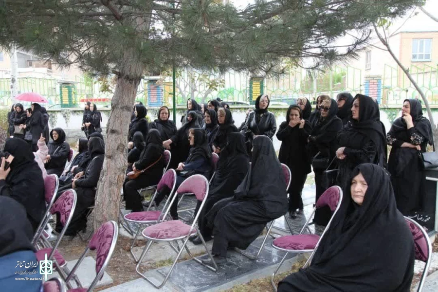وداع اهالی هنر اردبیل با زنده یاد رحیم پرواسی/ عکاس: شهزاد رعبی