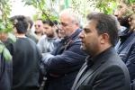 وداع اهالی هنر اردبیل با زنده یاد رحیم پرواسی/ عکاس: شهزاد رعبی