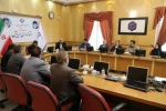 نشست شورای سیاستگذاری جشنواره تئاتر استانی و هیئت مدیره انجمن هنرهای نمایشی استان یا استاندار اردبیل/ عکاس: ولی الله ارجمند