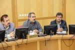 نشست شورای سیاستگذاری جشنواره تئاتر استانی و هیئت مدیره انجمن هنرهای نمایشی استان یا استاندار اردبیل/ عکاس: ولی الله ارجمند