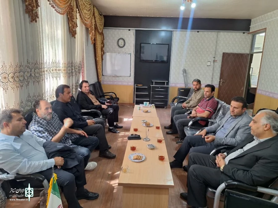 نشست جشنواره تئاتر منطقه ای مغان