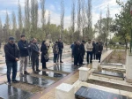 ادای احترام به شهدا و هنرمندان فقید در جشنواره استانی تئاتر اردبیل/ عکاس: امیر حسین هدایتی