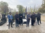 ادای احترام به شهدا و هنرمندان فقید در جشنواره استانی تئاتر اردبیل/ عکاس: امیر حسین هدایتی