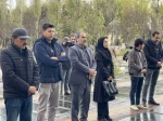 ادای احترام به شهدا و هنرمندان فقید در جشنواره استانی تئاتر اردبیل/ عکاس: امیر حسین هدایتی