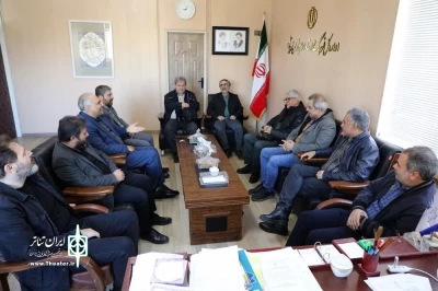 در آغاز بخش رقابتی جشنواره تئاتر استانی صورت گرفت:

دیدار هیئت داوران با مدیرکل ارشاد اردبیل