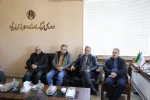 دیدار هیئت داوران با مدیرکل ارشاد اردبیل/عکاس: ولی الله ارجمند