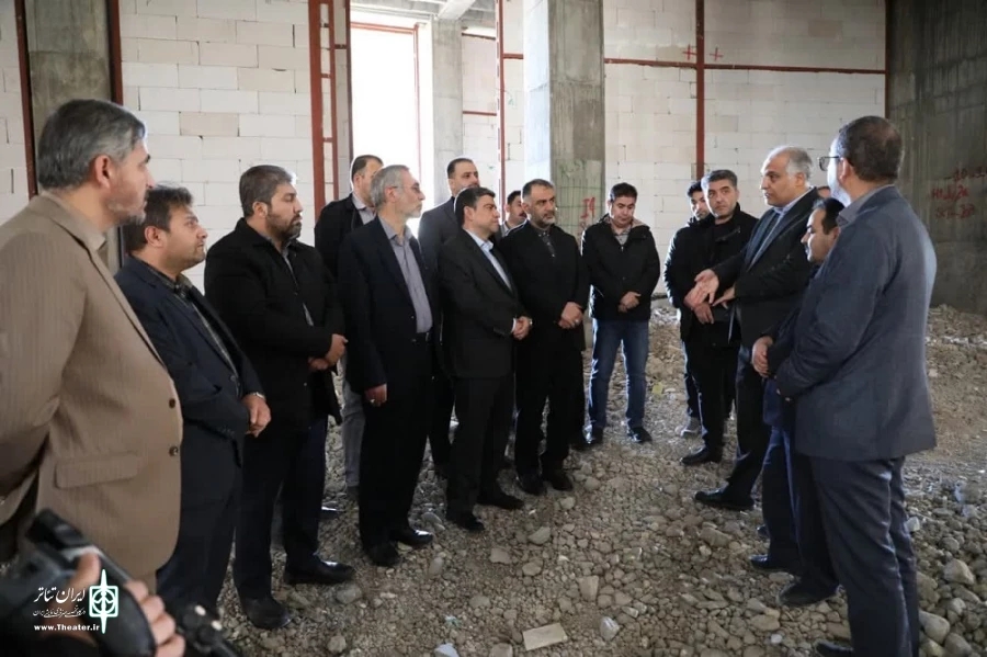 بازدید استاندار اردبیل از تالار شهر
