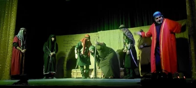 «یاس کبود مدینه» برای شهروندان شهری مرزی گرمی اجرا شد