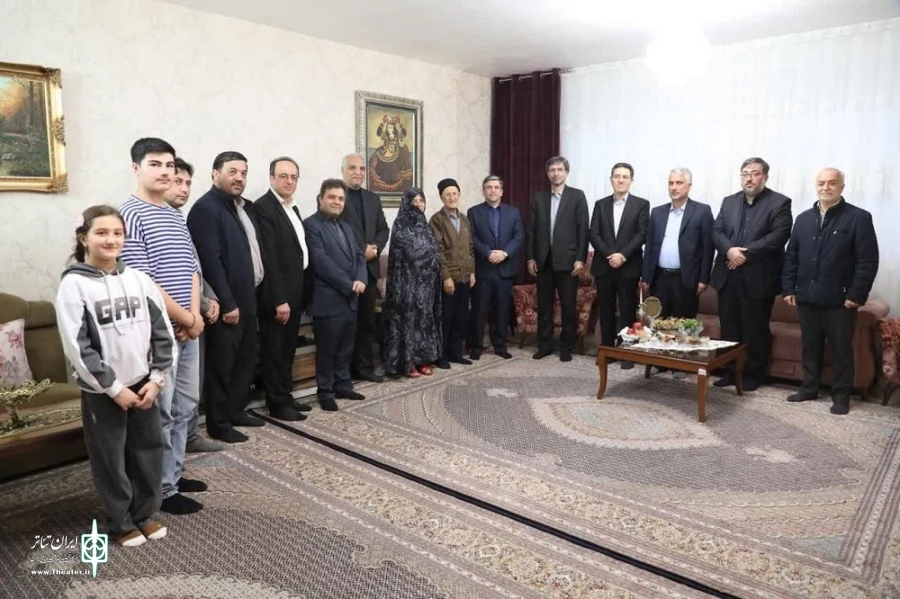 دیدار با دو پیشکسوت تئاتر در اردبیل
