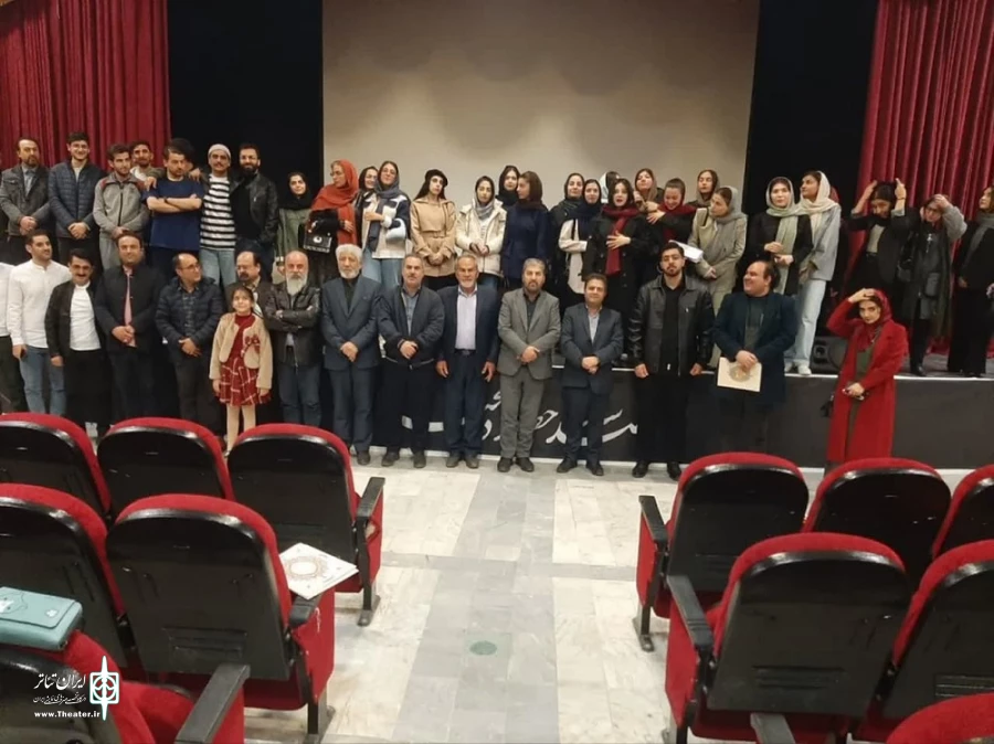 نشست هنرمندان تئاتر خلخال