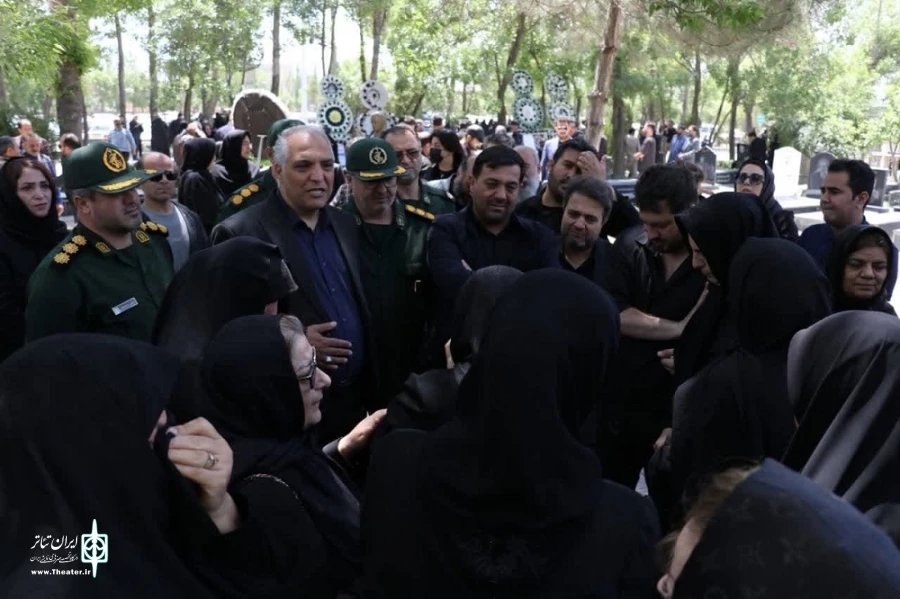 تشییع پیکر زنده یاد محمدرضا خدایی/ عکس: محمدرضا باوفا، امیر حسین هدایتی و طاهر حضرتی