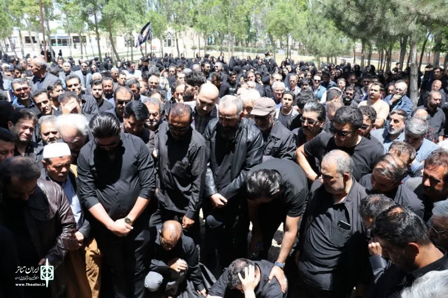 تشییع پیکر زنده یاد محمدرضا خدایی/ عکس: محمدرضا باوفا، امیر حسین هدایتی و طاهر حضرتی