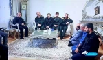 دیدار فرمانده سپاه استان اردبیل با خانواده زنده یاد خدایی