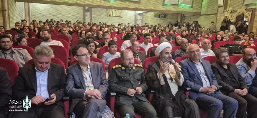 جشن ازدواج زوج تئاتری در پارس آباد