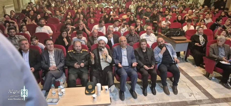 جشن ازدواج زوج تئاتری در پارس آباد
