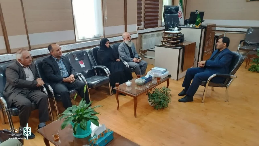 نشست شورای سیاستگذاری جشنواره بام آبی با رئیس دادگستری خلخال
