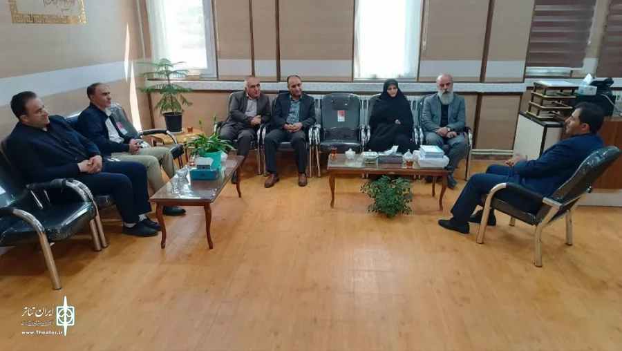 نشست شورای سیاستگذاری جشنواره بام آبی با رئیس دادگستری خلخال