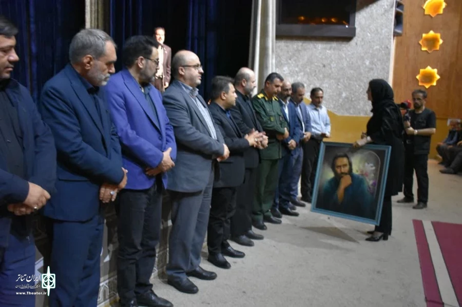 بزرگداشت هنرمند فقید تئاتر اردبیل، عکاس» محمد رضا باوفا